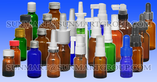 Glass Bottles+Pumps,-Droppers, Caps